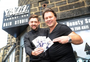 Paul and Ashley Fly from Leeds to join the Tigi World Release 2015